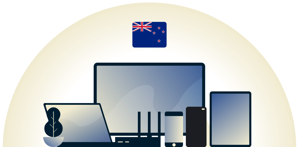 New Zealand VPN beskytter en række forskellige enheder.